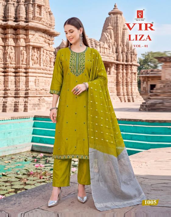 Vir Liza vol 1 catalog branded kurtis in wholesale price
