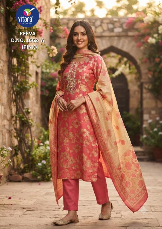 Vitara Reeva catalog yufta wholesale kurtis