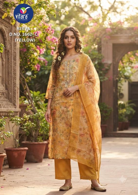 Vitara Reeva catalog yufta wholesale kurtis