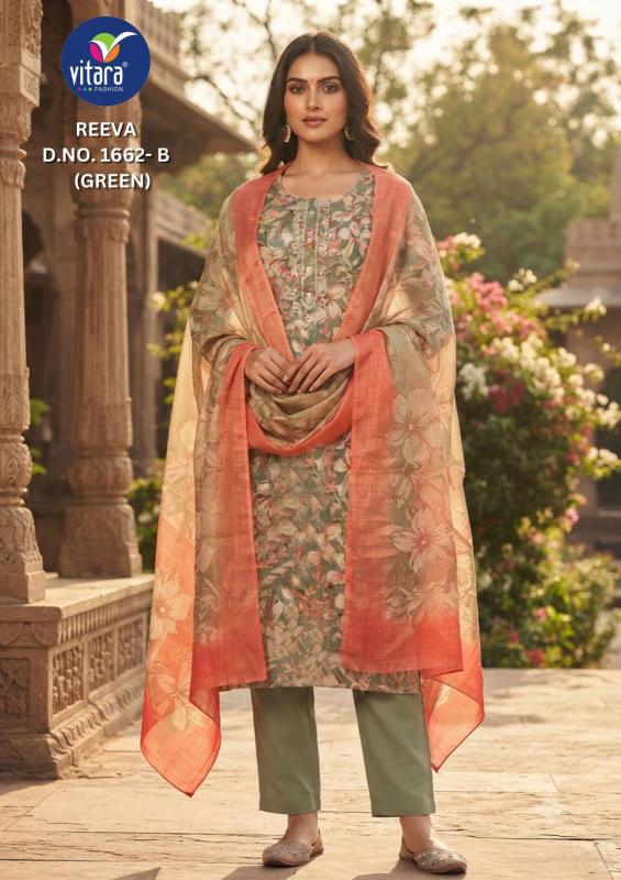 Vitara Reeva catalog yufta wholesale kurtis