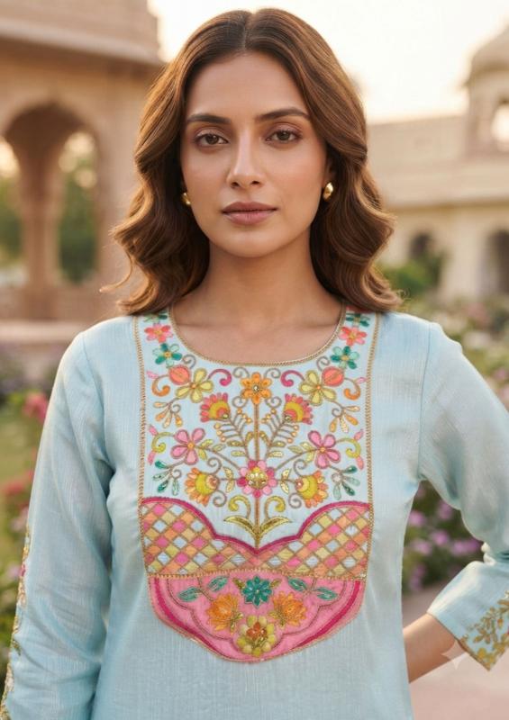 Vitara Renuka catalog jeel kurtis wholesale