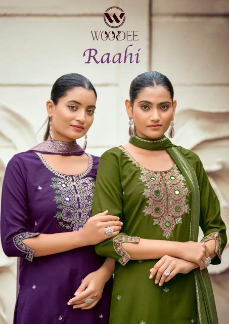 Woodee Raahi catalog bandhani kurtis wholesale