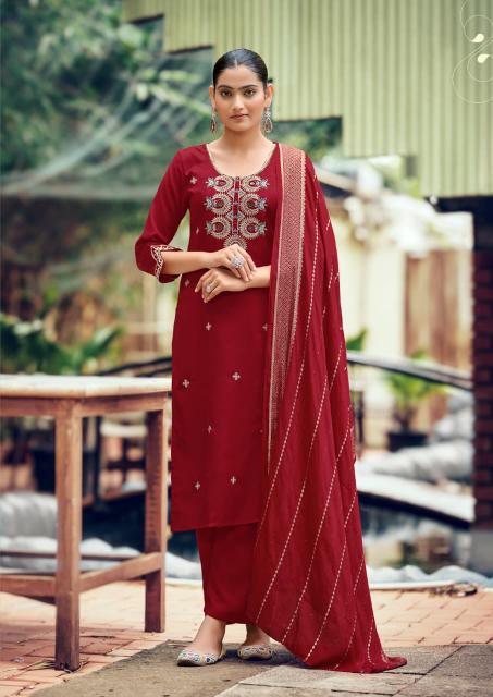 Woodee Raahi catalog bandhani kurtis wholesale