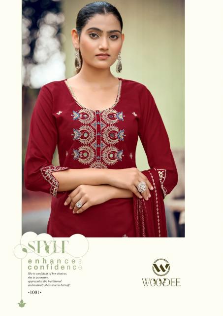 Woodee Raahi catalog bandhani kurtis wholesale