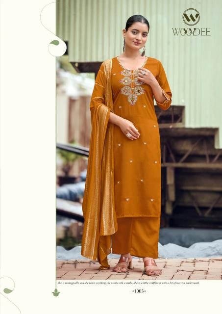 Woodee Raahi catalog bandhani kurtis wholesale