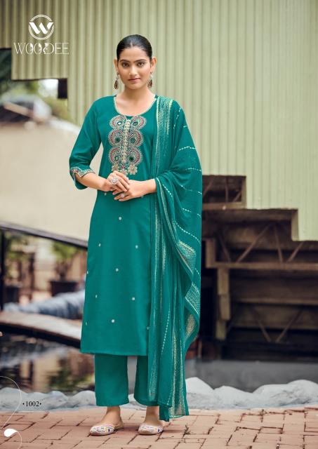 Woodee Raahi catalog bandhani kurtis wholesale