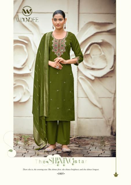 Woodee Raahi catalog bandhani kurtis wholesale