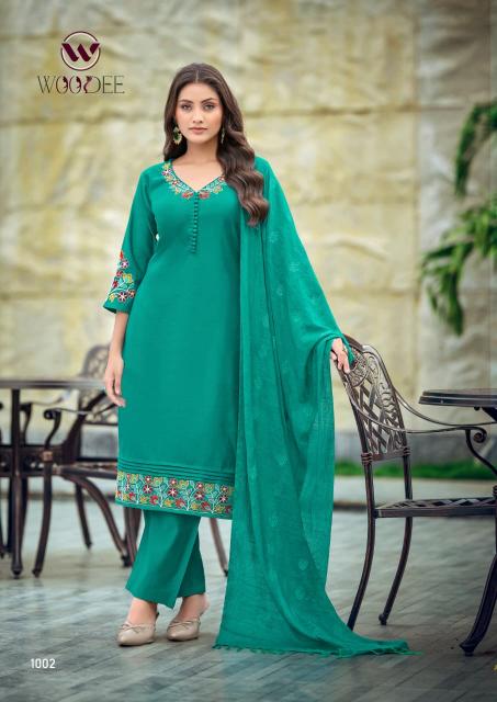 Woodee Tanisha vol 2 catalog gulmohar kurti wholesale