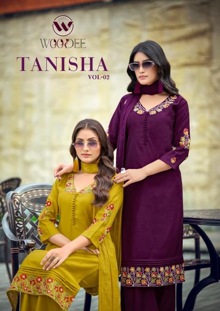 Woodee Tanisha vol 2 catalog gulmohar kurti wholesale