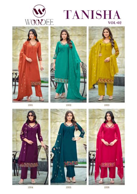 Woodee Tanisha vol 2 catalog gulmohar kurti wholesale