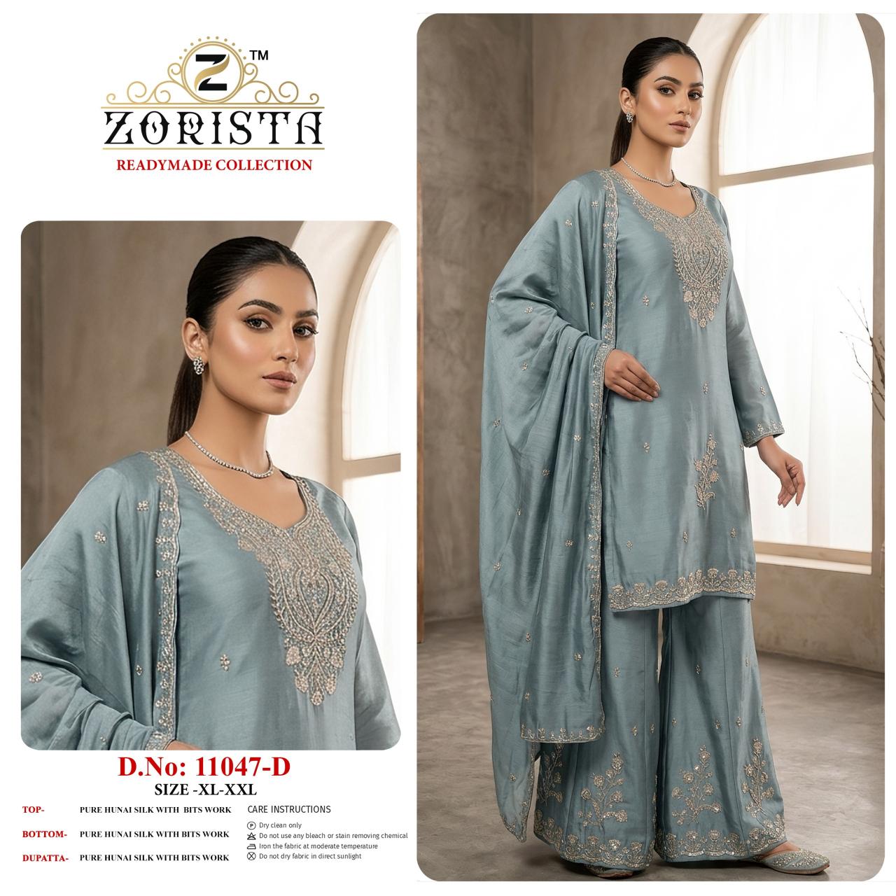Zorista 11047 catalog wholesale pakistani suits buy online