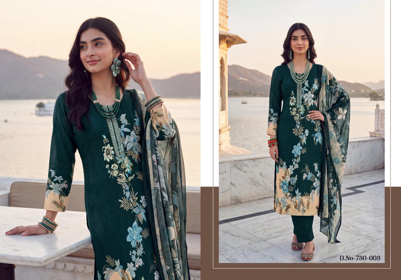 Zulfat Faiza catalog latest dress material in surat