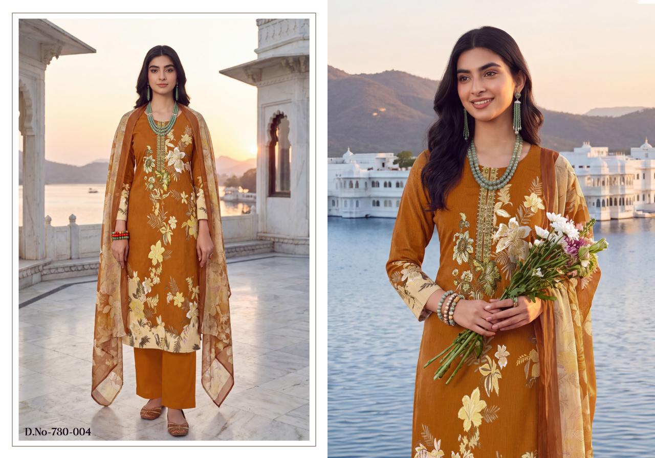 Zulfat Faiza catalog latest dress material in surat