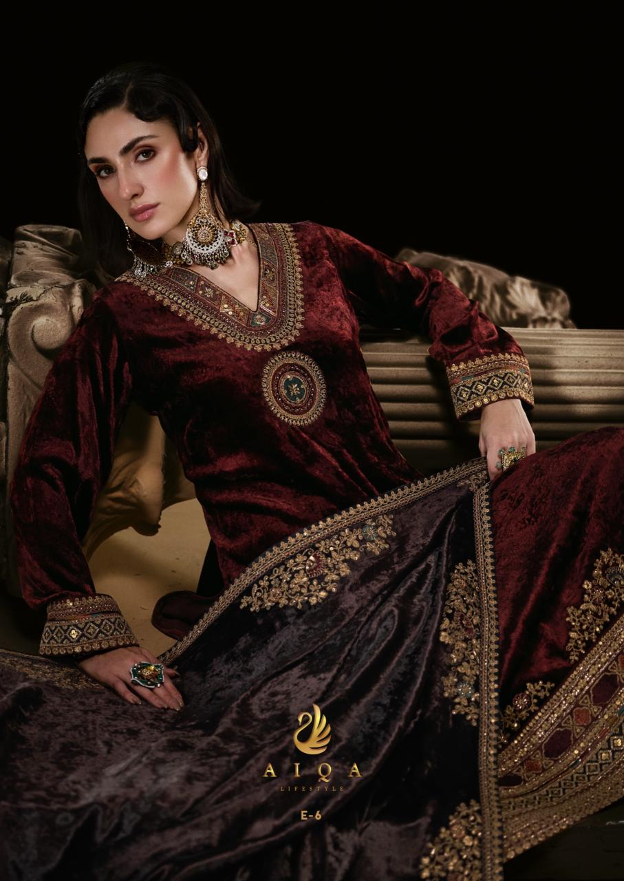 Aiqa The Royal Chapter catalog surat salwar kameez wholesalers online