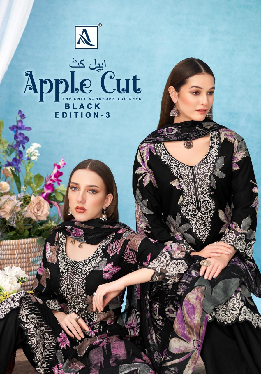Alok Apple cut vol 3 catalog wholesaler of women dress material
