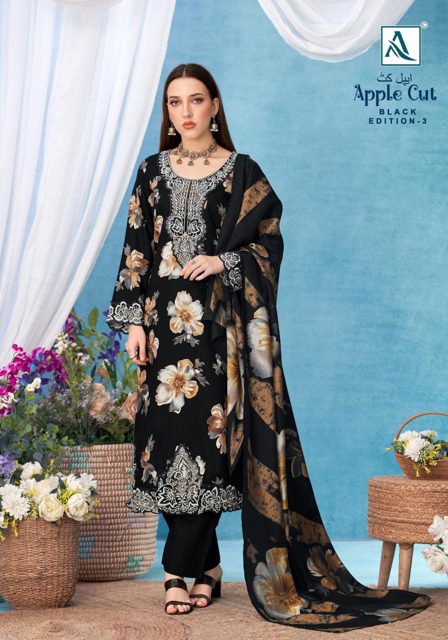 Alok Apple cut vol 3 catalog wholesaler of women dress material