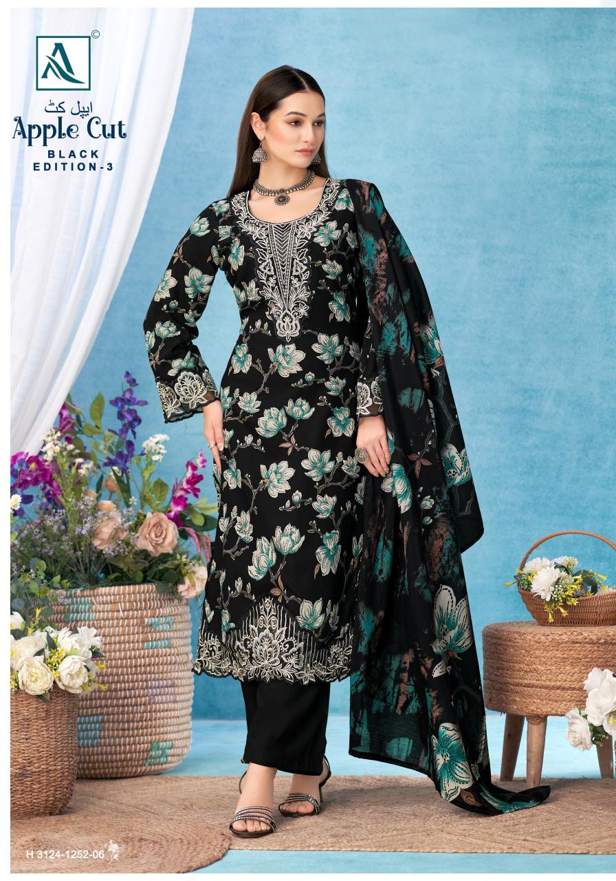 Alok Apple cut vol 3 catalog wholesaler of women dress material