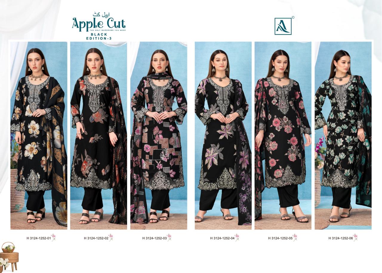 Alok Apple cut vol 3 catalog wholesaler of women dress material