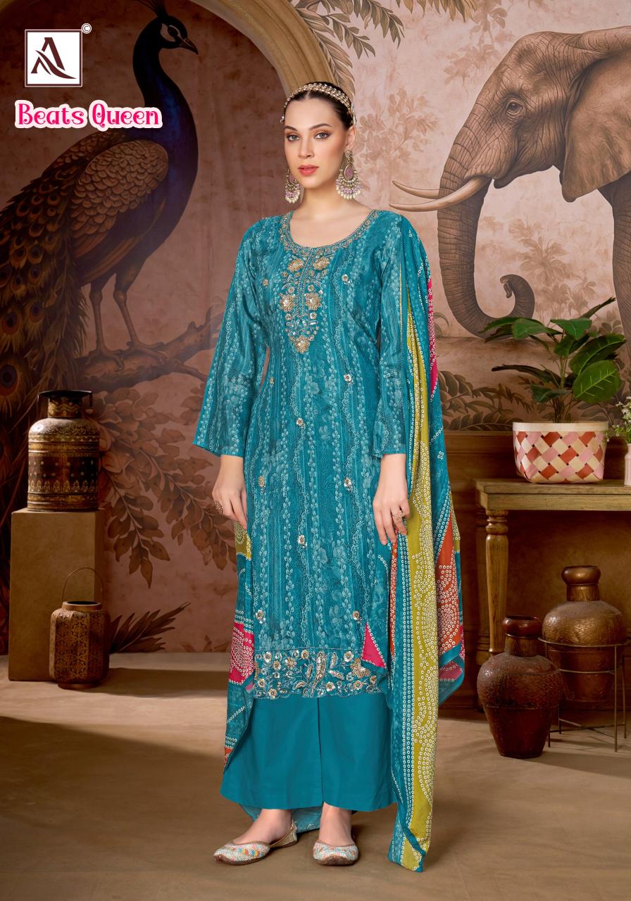 Alok Beats Queen catalog dress material wholesale in hyderabad telangana india