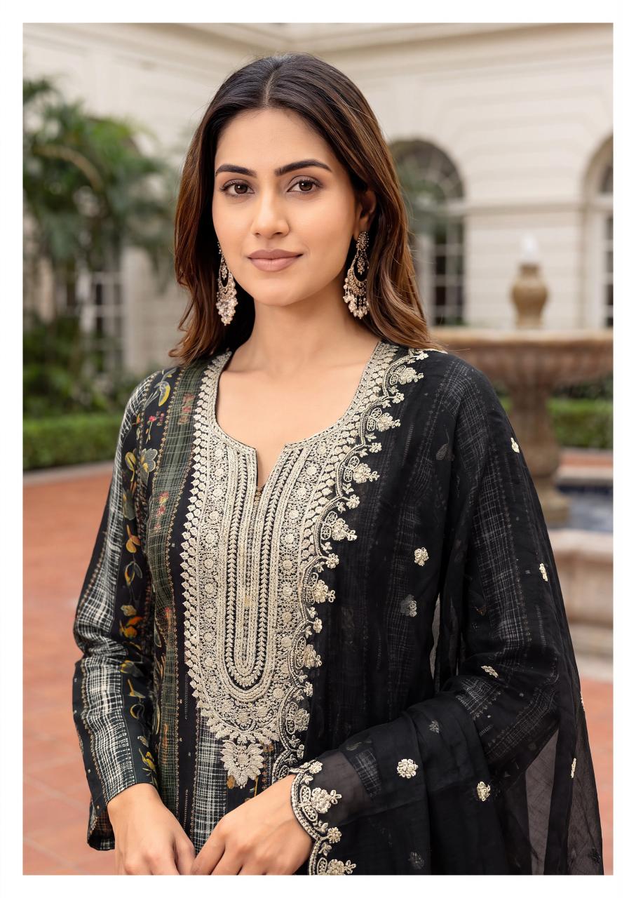Alok Black Bunny vol 6 catalog wholesale dress material in ahmedabad