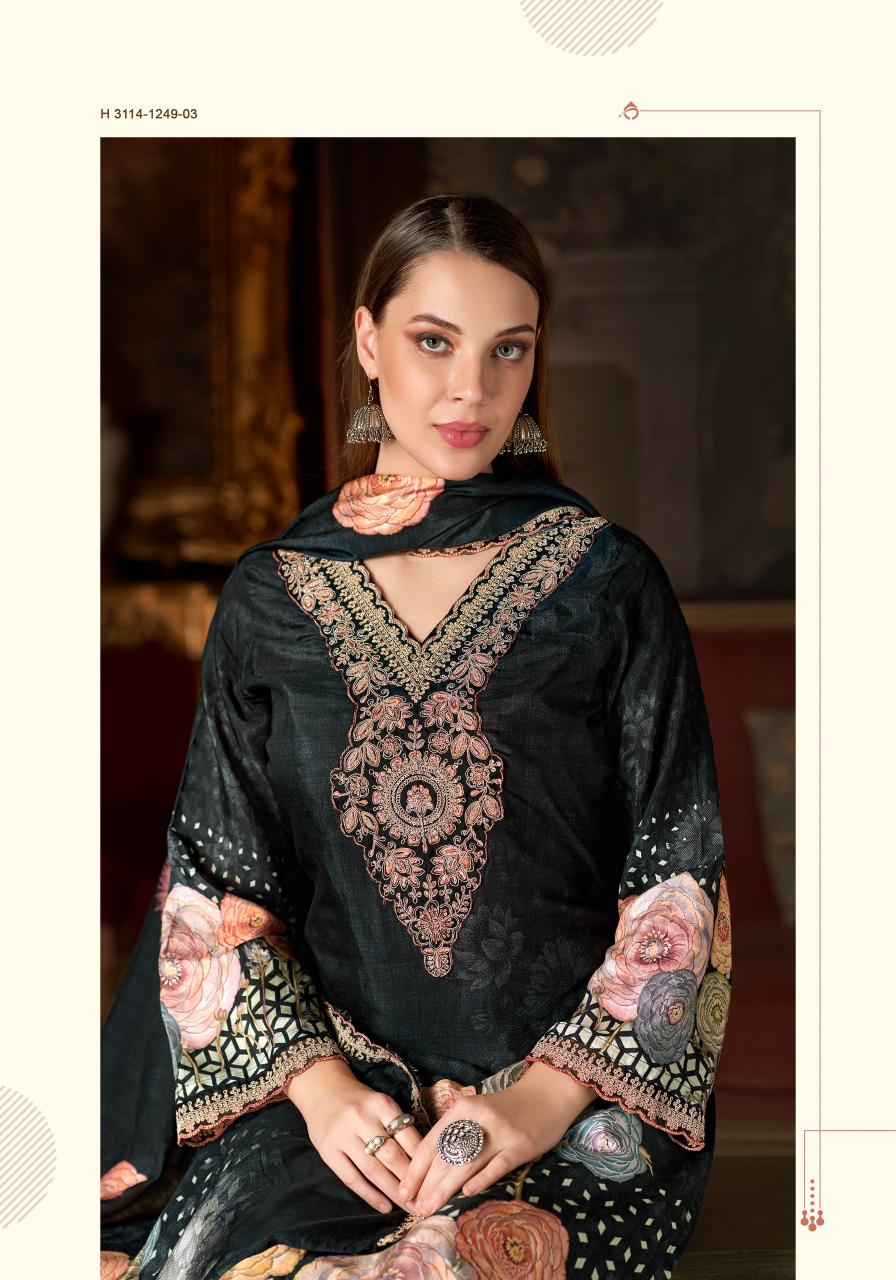Alok Flora Belle vol 2 catalog wholesale ladies dress material in surat