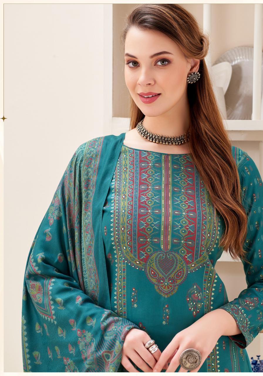 Alok Gazleen catalog fashion hub surat dress material wholesale shop surat gujarat