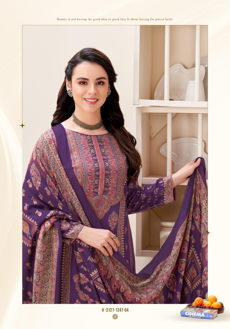 Alok Gazleen catalog fashion hub surat dress material wholesale shop surat gujarat
