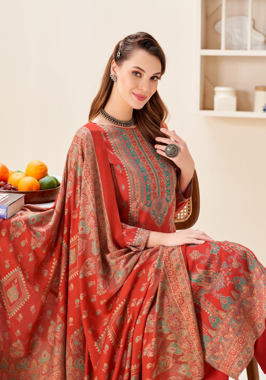 Alok Gazleen catalog fashion hub surat dress material wholesale shop surat gujarat