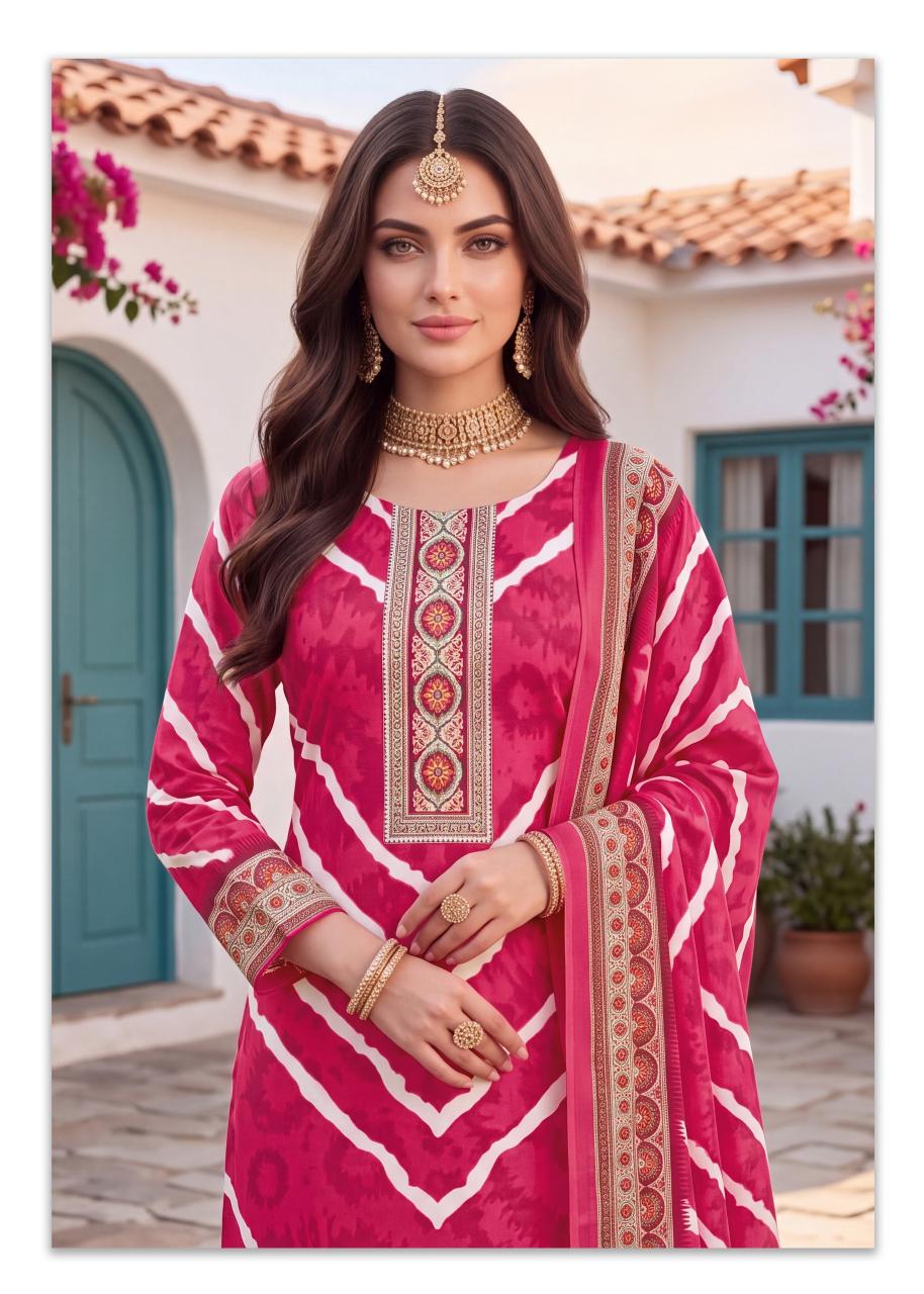 Alok Gulriza catalog wholesaler od ladies dress material in indore