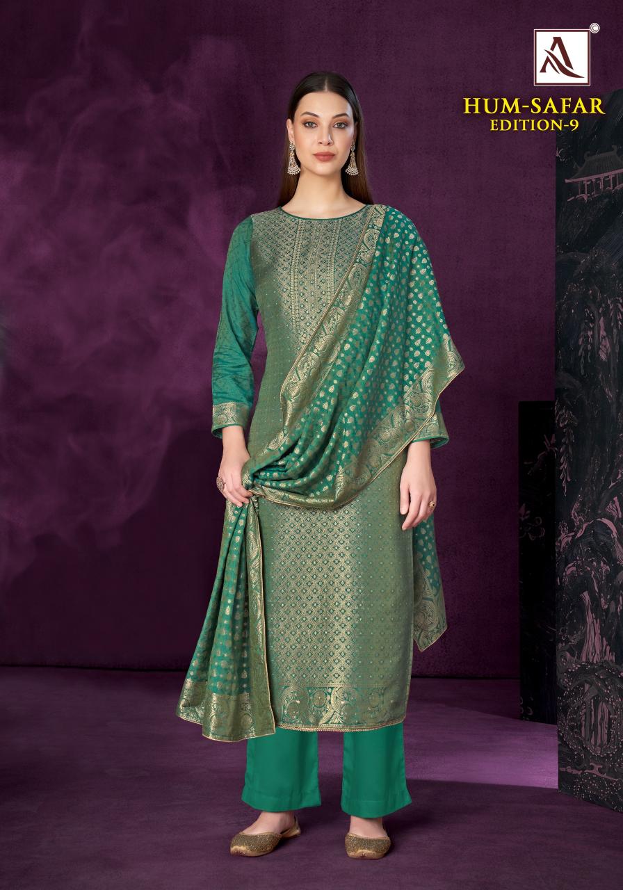 Alok Hum Safar vol 9 catalog wholesale dress material surat gujarat