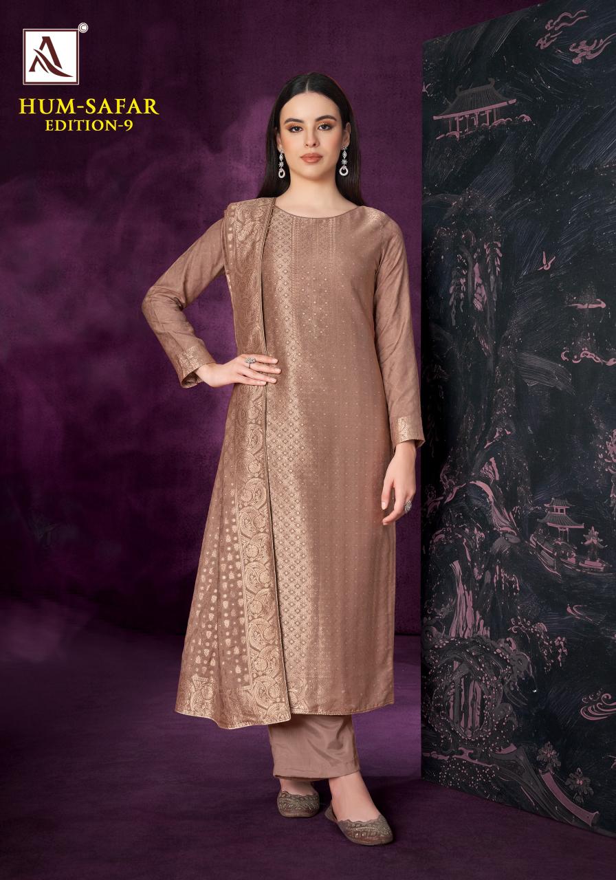 Alok Hum Safar vol 9 catalog wholesale dress material surat gujarat