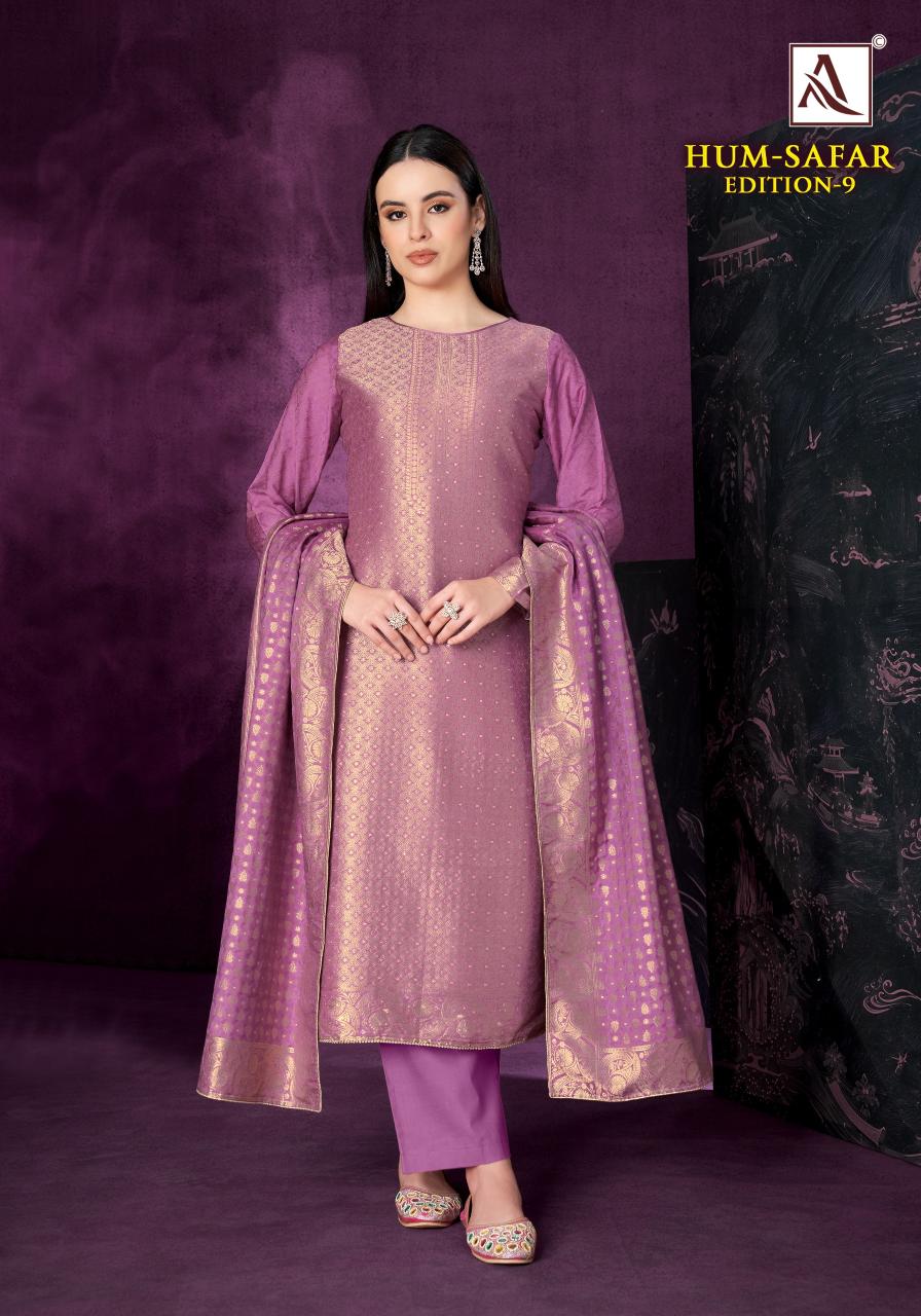 Alok Hum Safar vol 9 catalog wholesale dress material surat gujarat