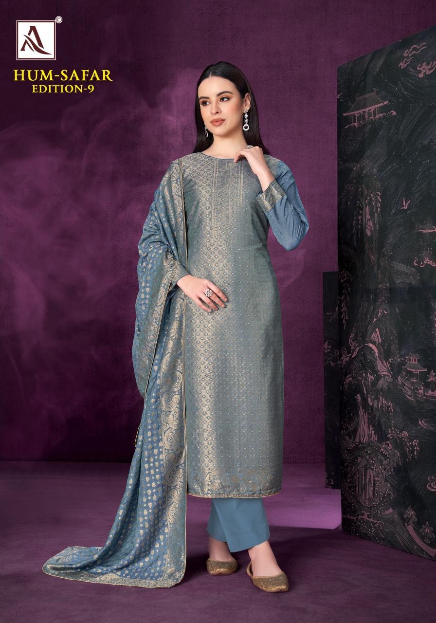 Alok Hum Safar vol 9 catalog wholesale dress material surat gujarat