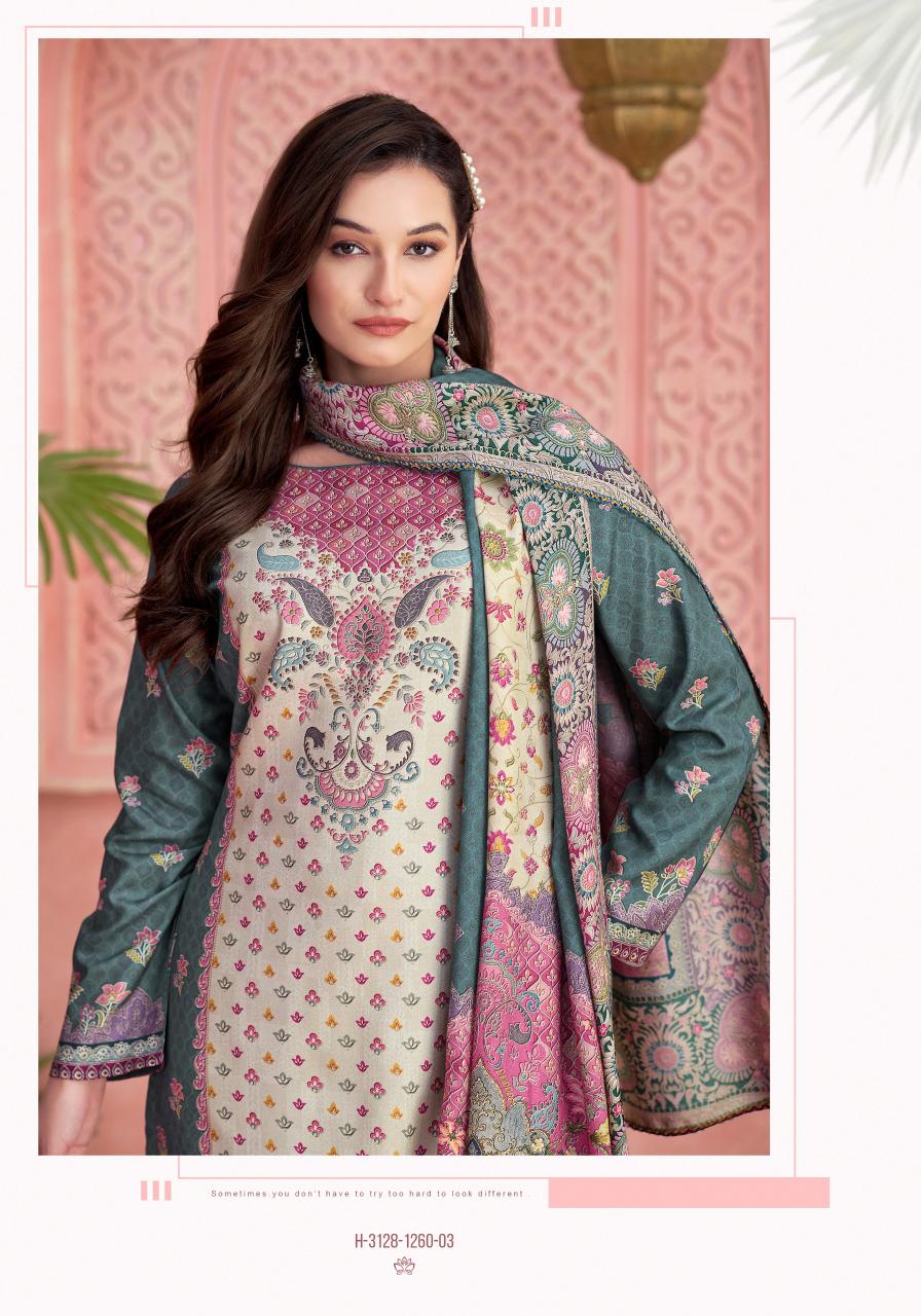 Alok Ice Pearl catalog wholesaler of dress material in baroda