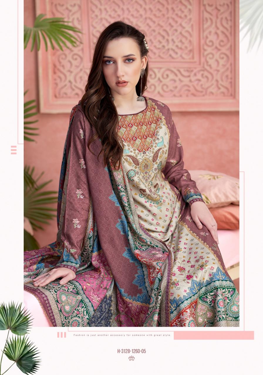 Alok Ice Pearl catalog wholesaler of dress material in baroda