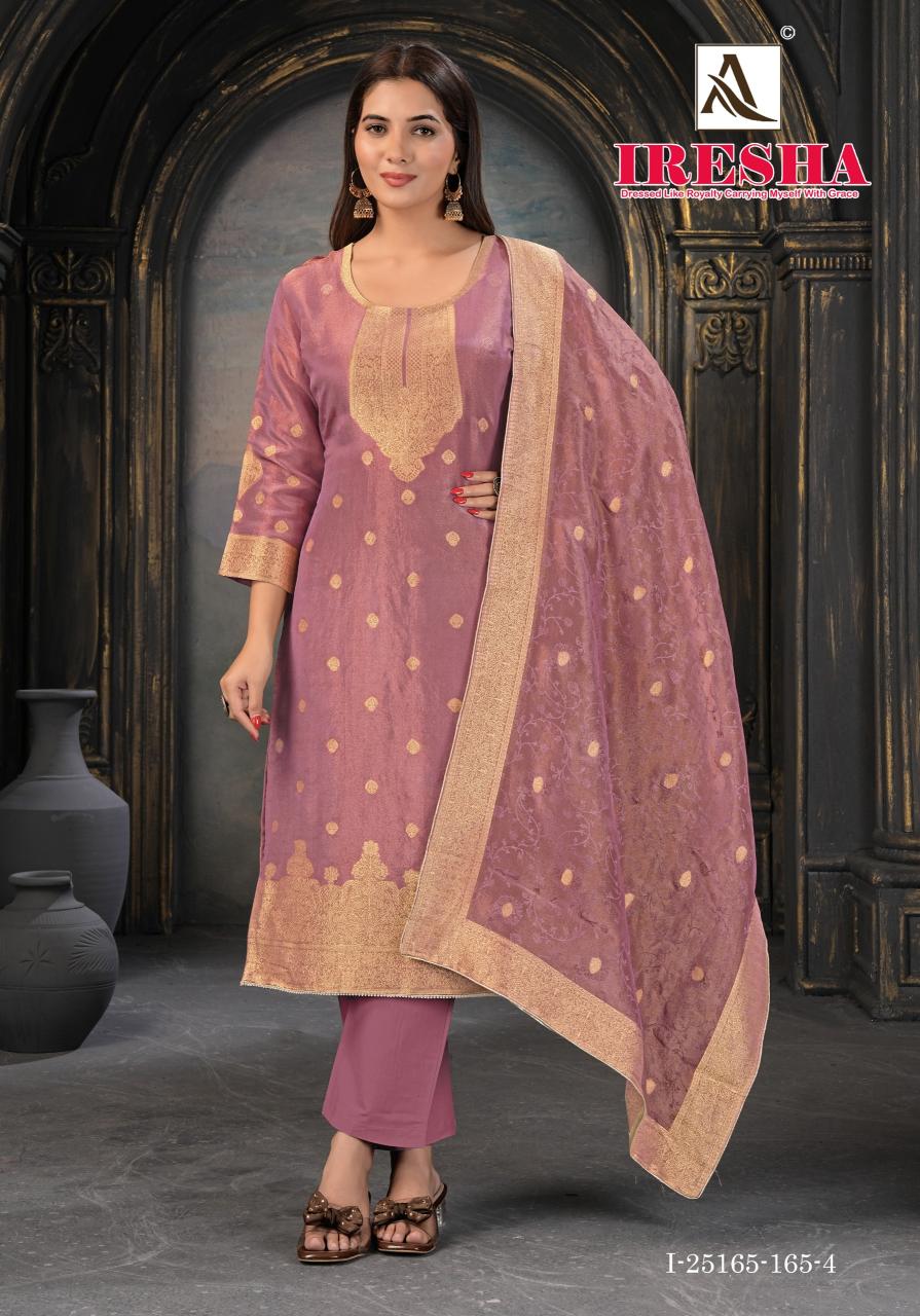 Alok Iresha catalog wholesaler of dress material in pune