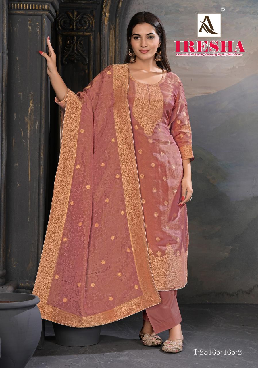 Alok Iresha catalog wholesaler of dress material in pune