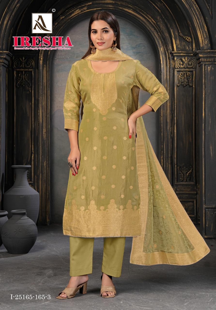Alok Iresha catalog wholesaler of dress material in pune