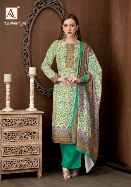 Alok Kashmiri Gul catalog wholesale market in mumbai for dress materials