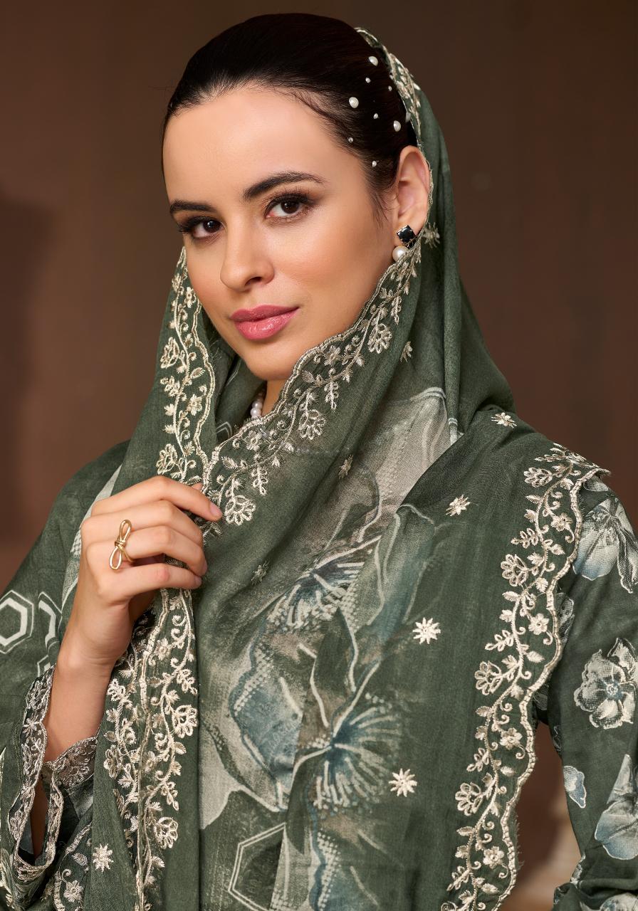 Alok Mushk Kaleem Catalog surat textile dress material wholesale market