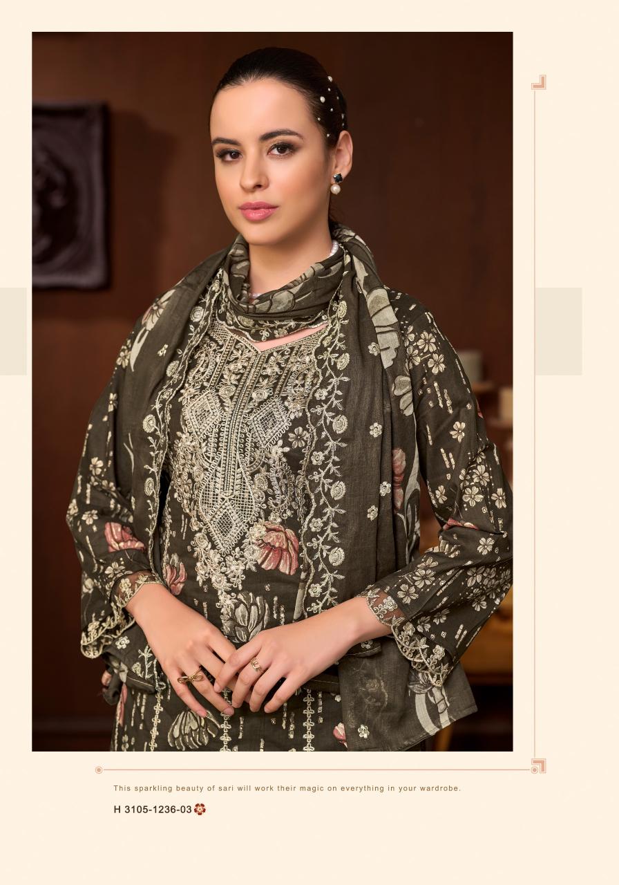 Alok Mushk Kaleem Catalog surat textile dress material wholesale market