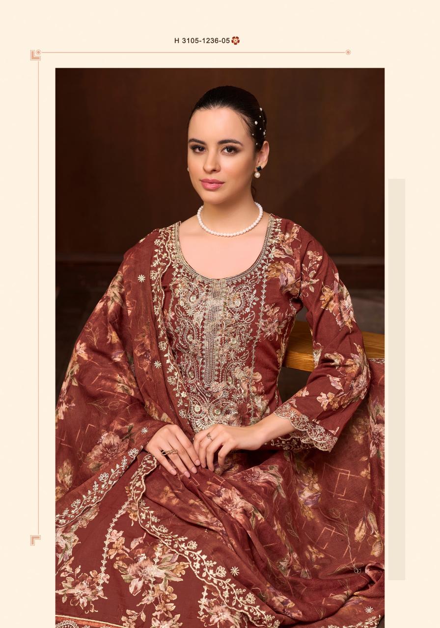 Alok Mushk Kaleem Catalog surat textile dress material wholesale market