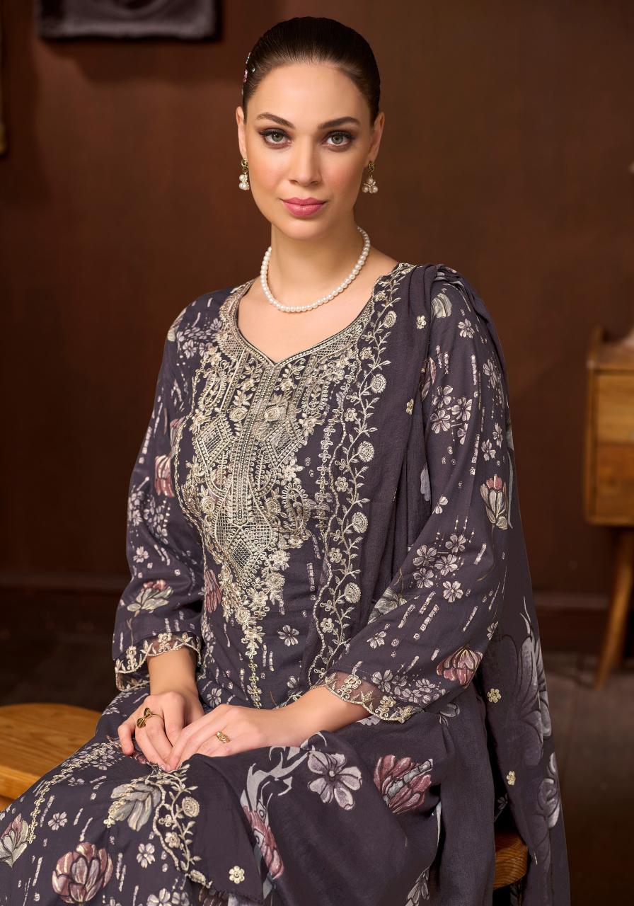 Alok Mushk Kaleem Catalog surat textile dress material wholesale market