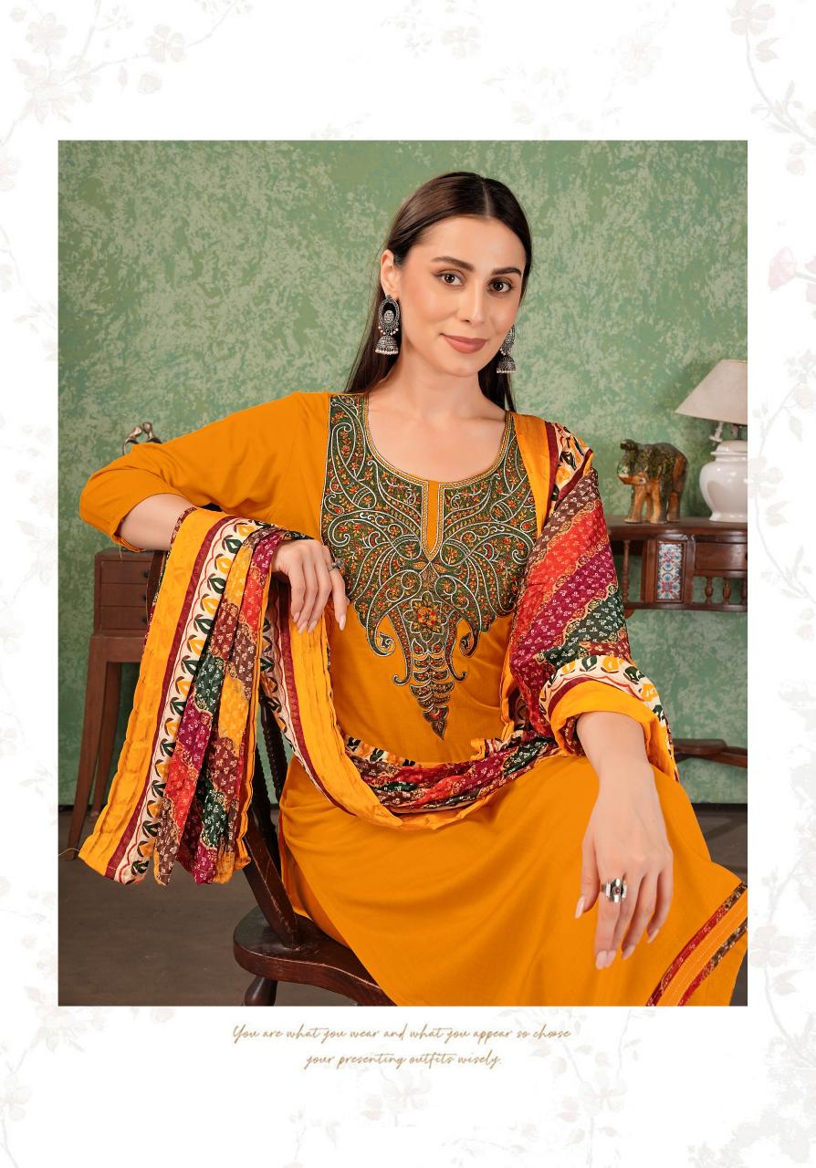 Alok Nigaar Vol 51 catalog wholesalers of dress materials