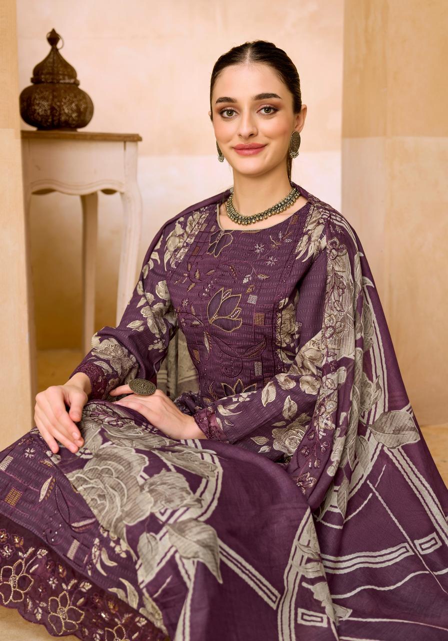Alok Royale Grace catalog surat dress material wholesalers online