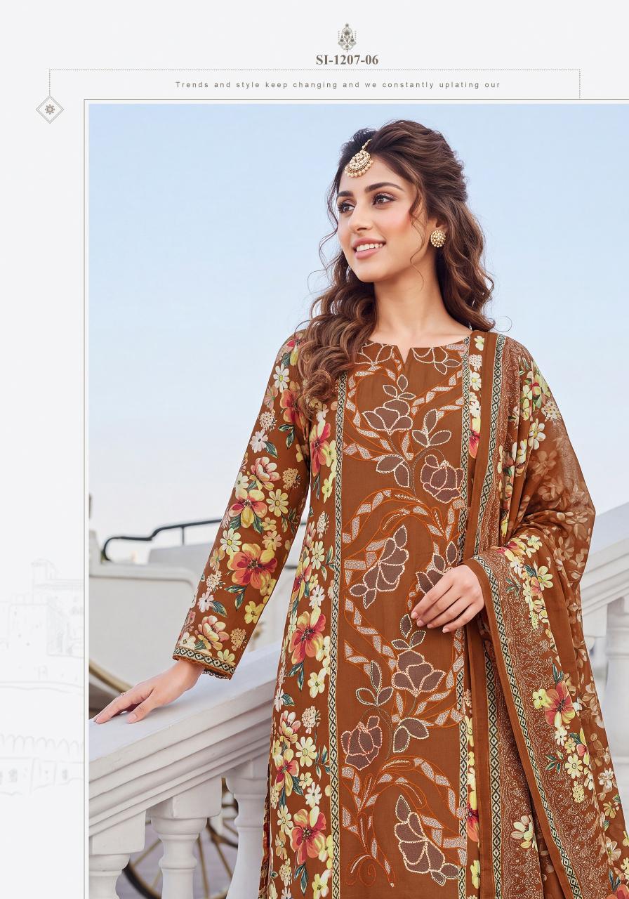 Alok Veloura Catalog wholesale partywear unstitched dress material