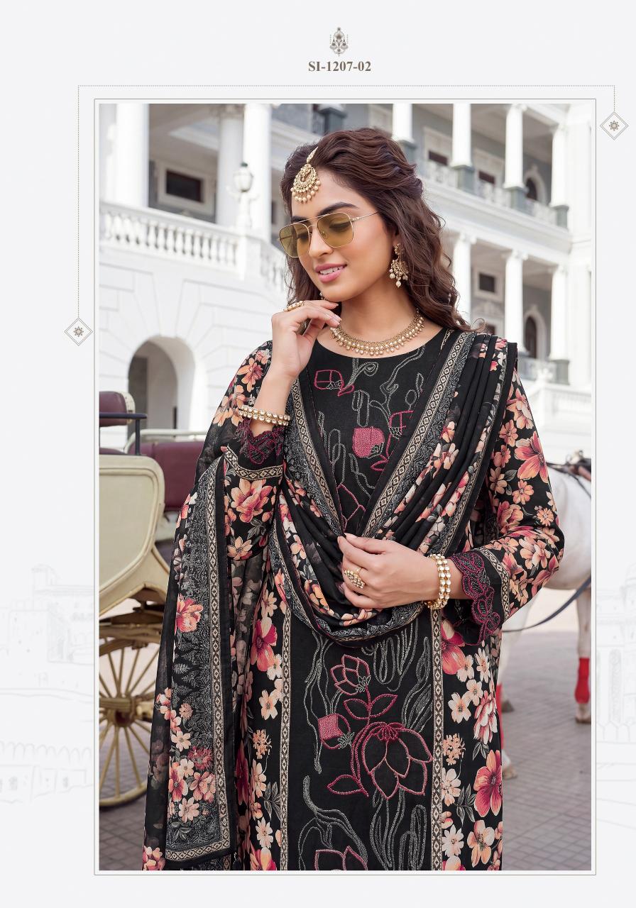 Alok Veloura Catalog wholesale partywear unstitched dress material