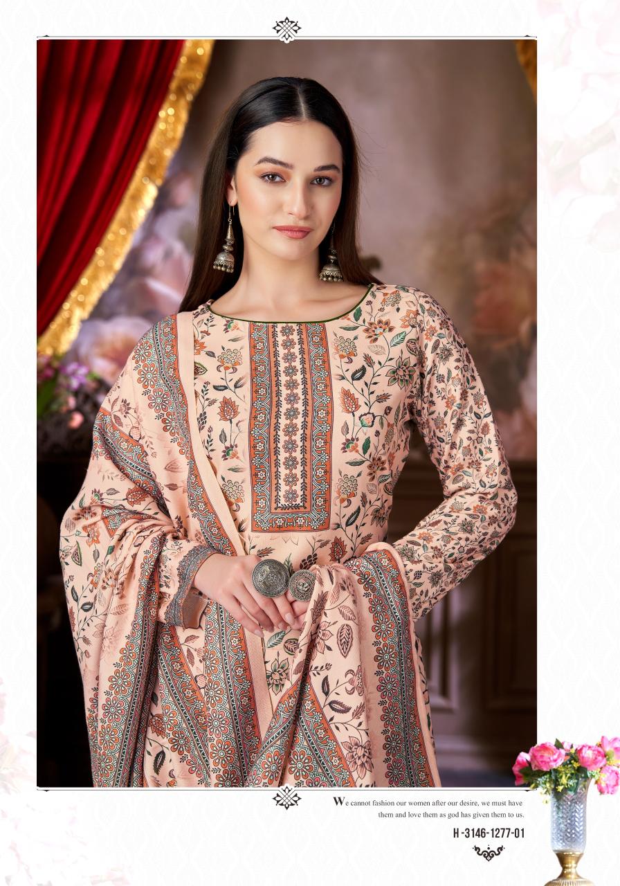 Alok Winter Aura catalog wholesale dress materials online india