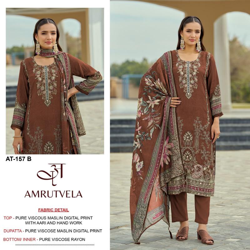 Amrutvela AT157 Catalog pakistani suits in dubai wholesale