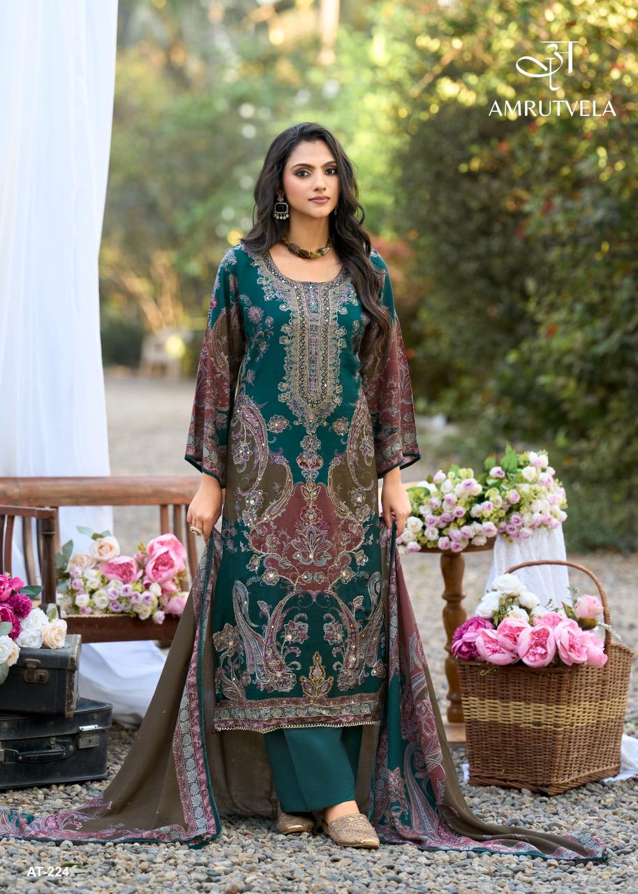 Amrutvela AT224 Catalog pakistani suits wholesalers in mumbai
